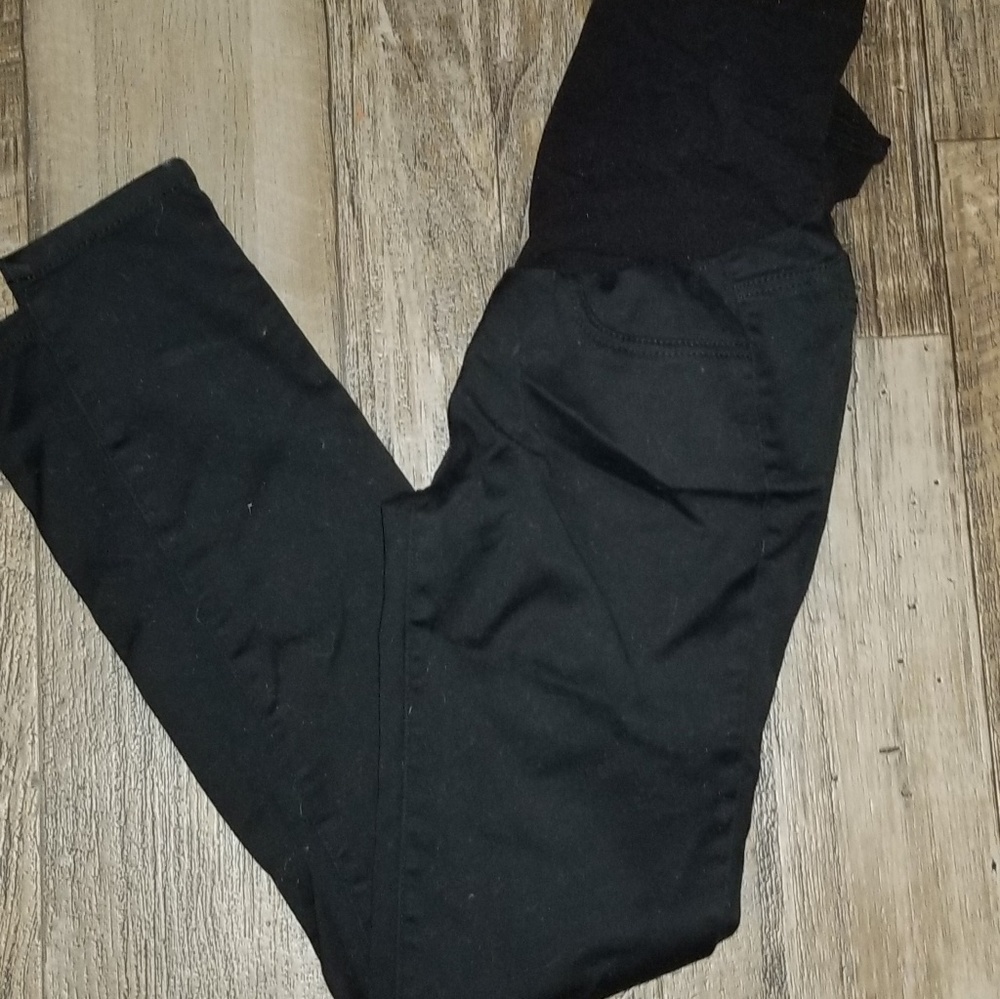Motherhood maternity black jeans